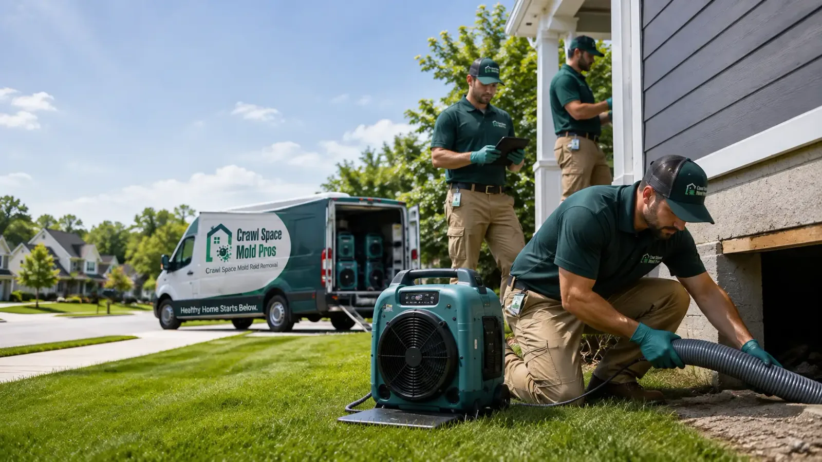 Crawl Space Mold Removal in Forest Hills, KY